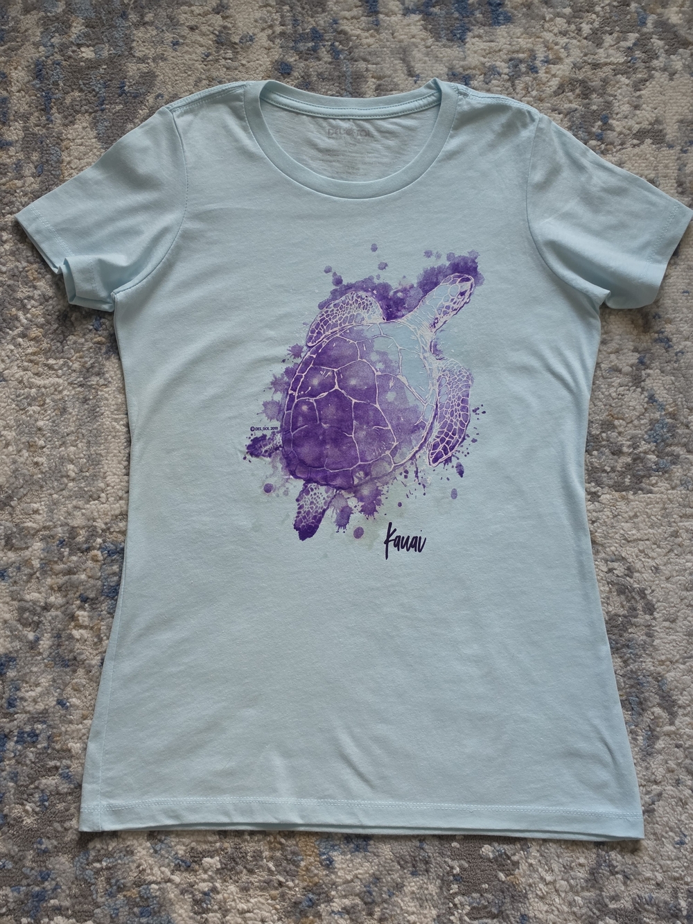 Del Sol Color-Changing Turtle T-Shirt – Kauai Edition 🐢☀️